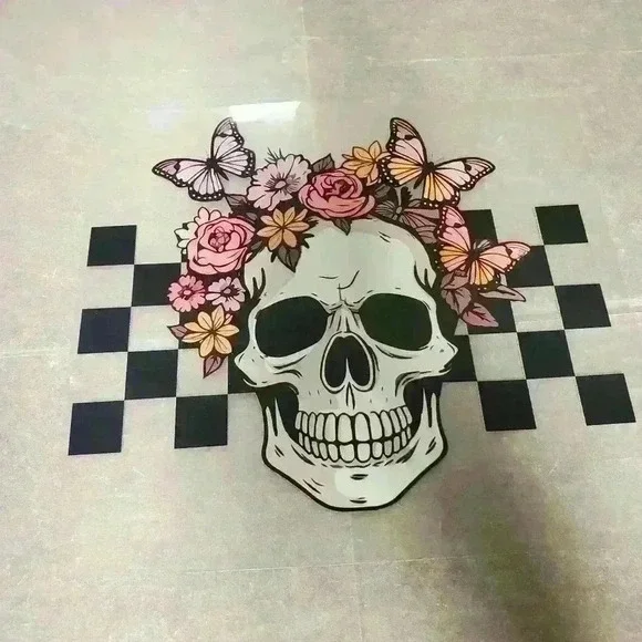 Skull Halloween DTF Shirt Transfer - Picture 1 of 1